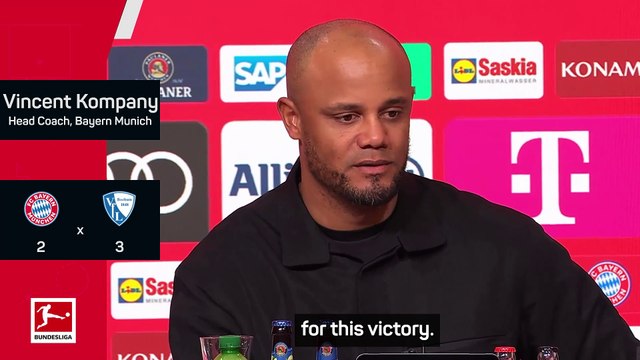'No excuses' - Kompany disappointed with shock defeat