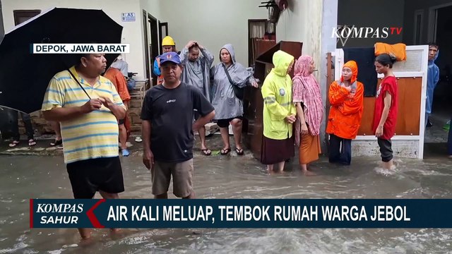 Tembok Rumah di Depok Jebol saat Banjir, Wakil Wali Kota: Pembangunan Perumahan Harus Dievaluasi