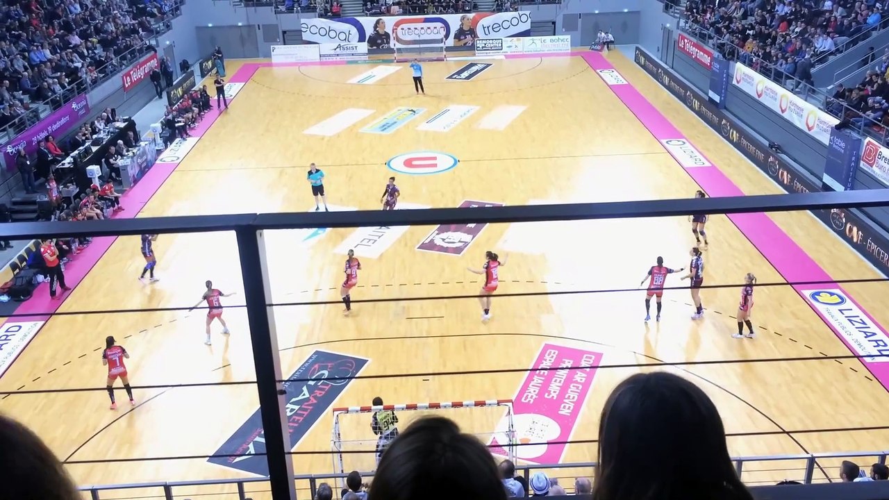 Championnat de LFH Féminin Brest Bretagne Handball - ESBF Besancon 2017-2018