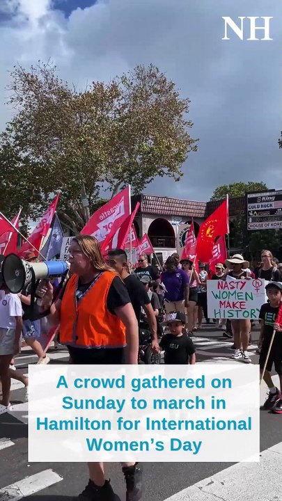 Newcastle International Women's Day march - Newcastle Herald - March 9, 2025