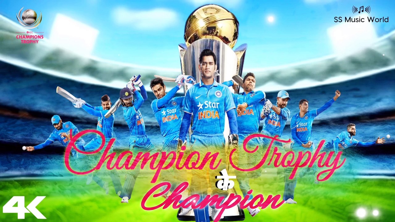 Champion Trophy Ke Champion | Jeetenge Hum | ICC Champions Trophy 2025 | India vs New Zealand | Song