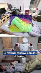 Populasi Semakin Menua, Jepang Dukung Robot Rawat Lansia