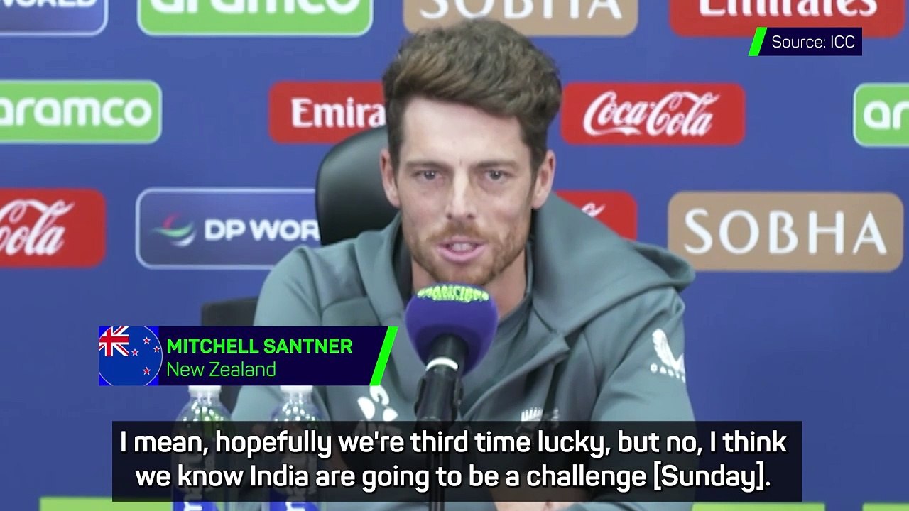 'We know India are going to be a challenge' - Santner