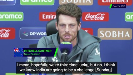 'We know India are going to be a challenge' - Santner