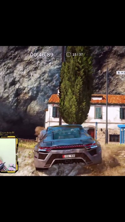Just Cause 3 | Amazing big jump stunt race on the highway of beautiful island