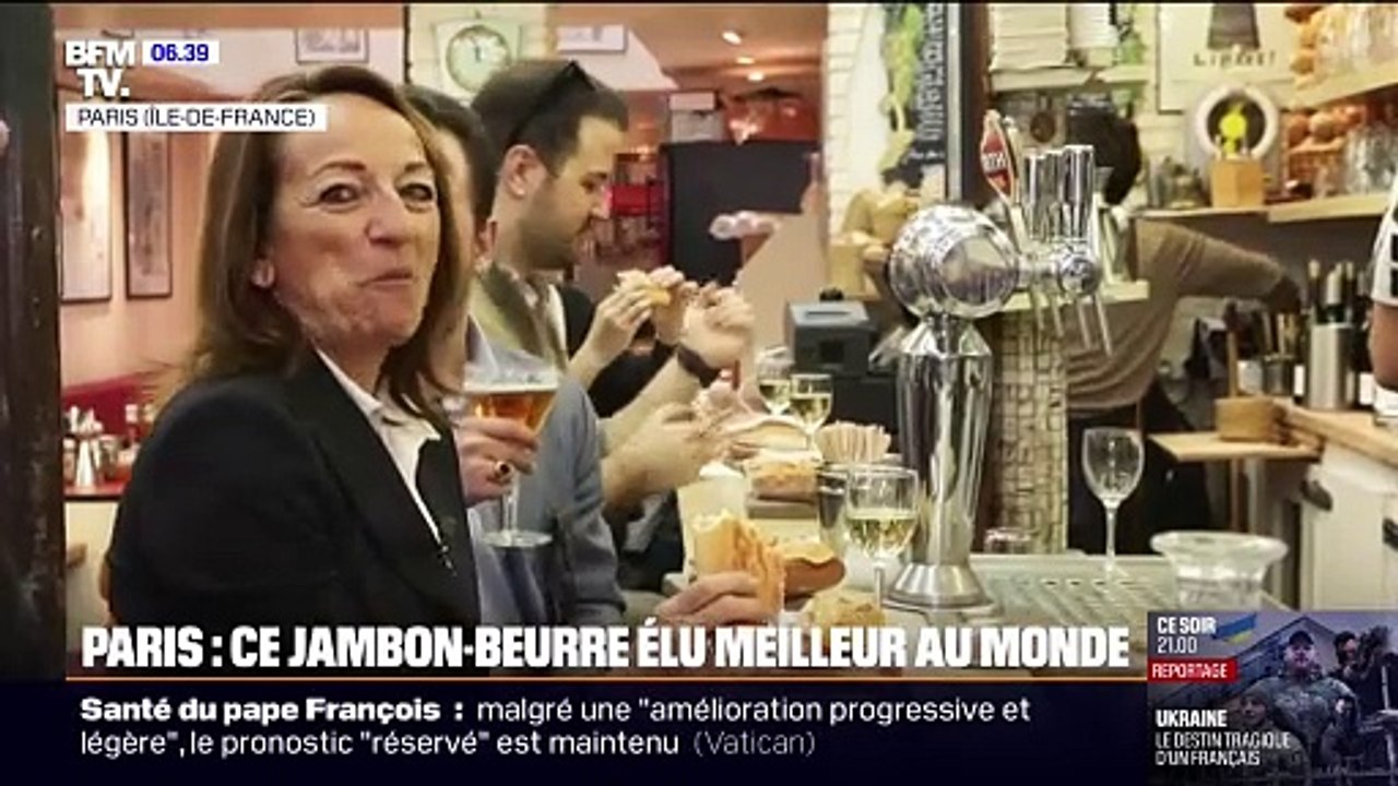 Le jambon-beurre de ce restaurant parisien a reçu le titre de "meilleur sandwich du monde"