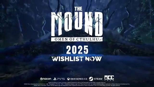 The Mound- Omen of Cthulhu - Official Reveal Trailer - Nacon Connect 2025