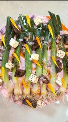 🥗 Poireaux Fondants & Crème de Betterave Fraîche 💜