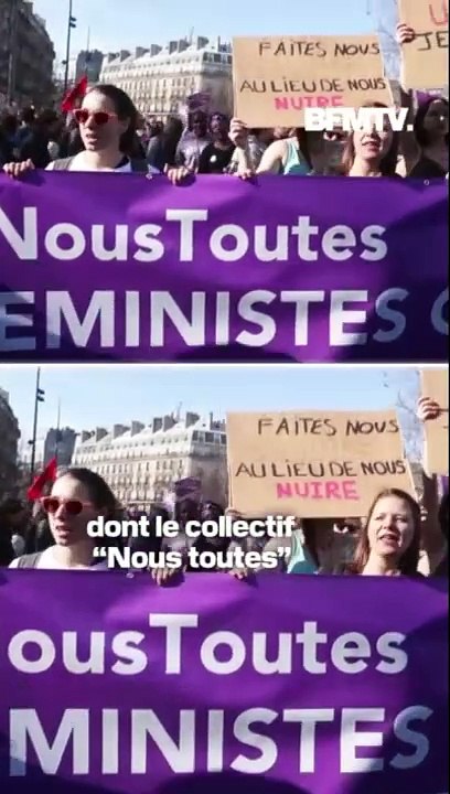 8-Mars: une journée de manifestations à Paris pour les droits des femmes