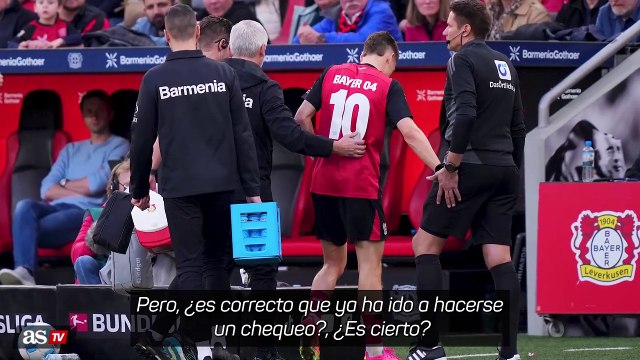 Xabi Alonso habla sobre la lesión de Florian Wirtz: Es demasiado pronto para decir nada