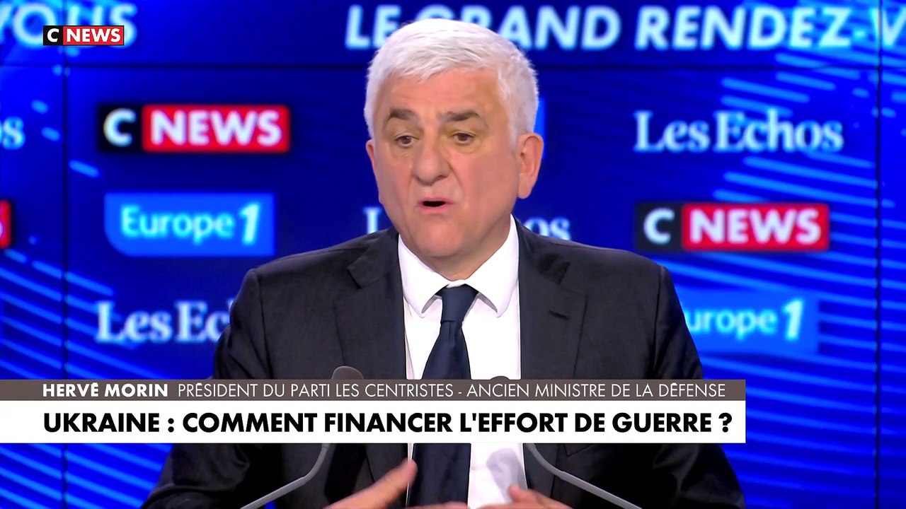 Hervé Morin : «Emmanuel Macron a raison quand il dit qu'il faut renforcer les moyens ukrainiens»