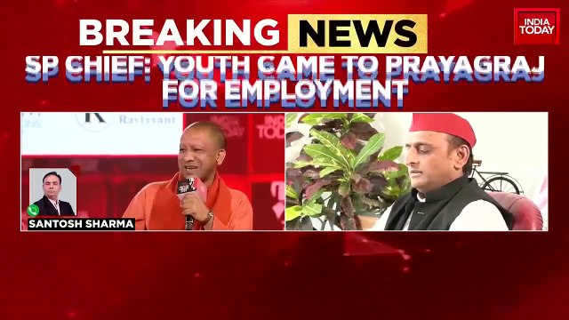 Samajwadi Party Chief Akhilesh Yadav slams Yogi Adityanath on unemployment