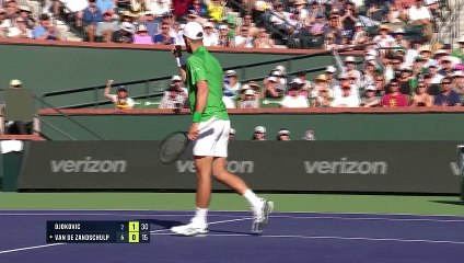 Indian Wells - Djokovic tombe d'entrée !