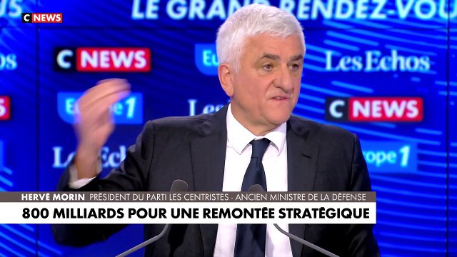 Hervé Morin : «Ce qu'il nous faut, ce sont des pays qui savent de quoi ils parlent»