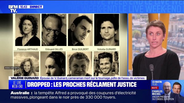 Dropped: C'est légitime pour les familles de savoir pourquoi nous avons perdu nos proches sur un tournage d'émission de divertissement , affirme Valérie Guinard, épouse d'une victime