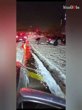 A glimpse at aftermath of a heavy hail storm in Johannesburg, Gauteng