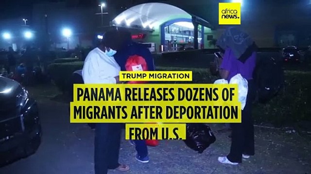 Panama releases dozens of detained deportees from U.S.