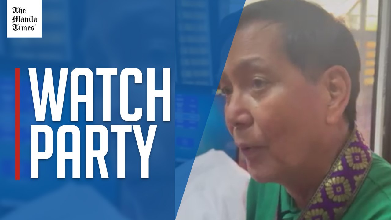 Michael Rama attends Duterte’s watch party