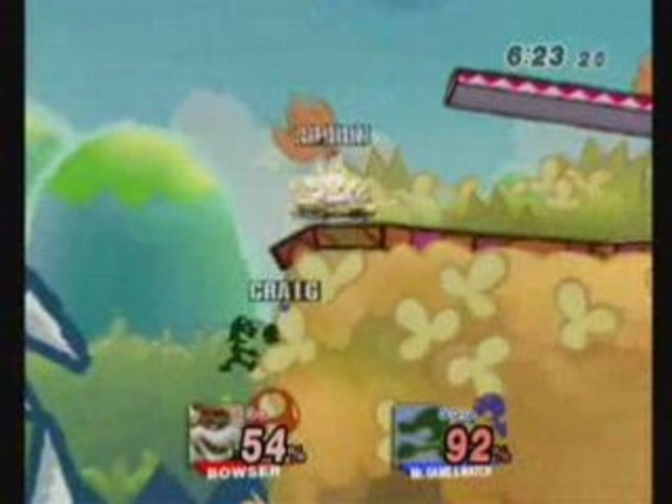 SSBB: Craig (GAW) vs Spoon (Bowser)