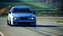 BMW M5 E39 V8 Sound + 0-280 Acceleration Autobahn Onboard Flames Eisenmann Exhaust