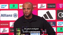 Bayern Munich - Kompany : “Nous devons assumer la responsabilité de cette défaite et réagir”