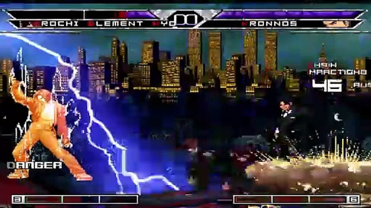 KOF MUGEN O element kyo 2022 1p vs  kronnos