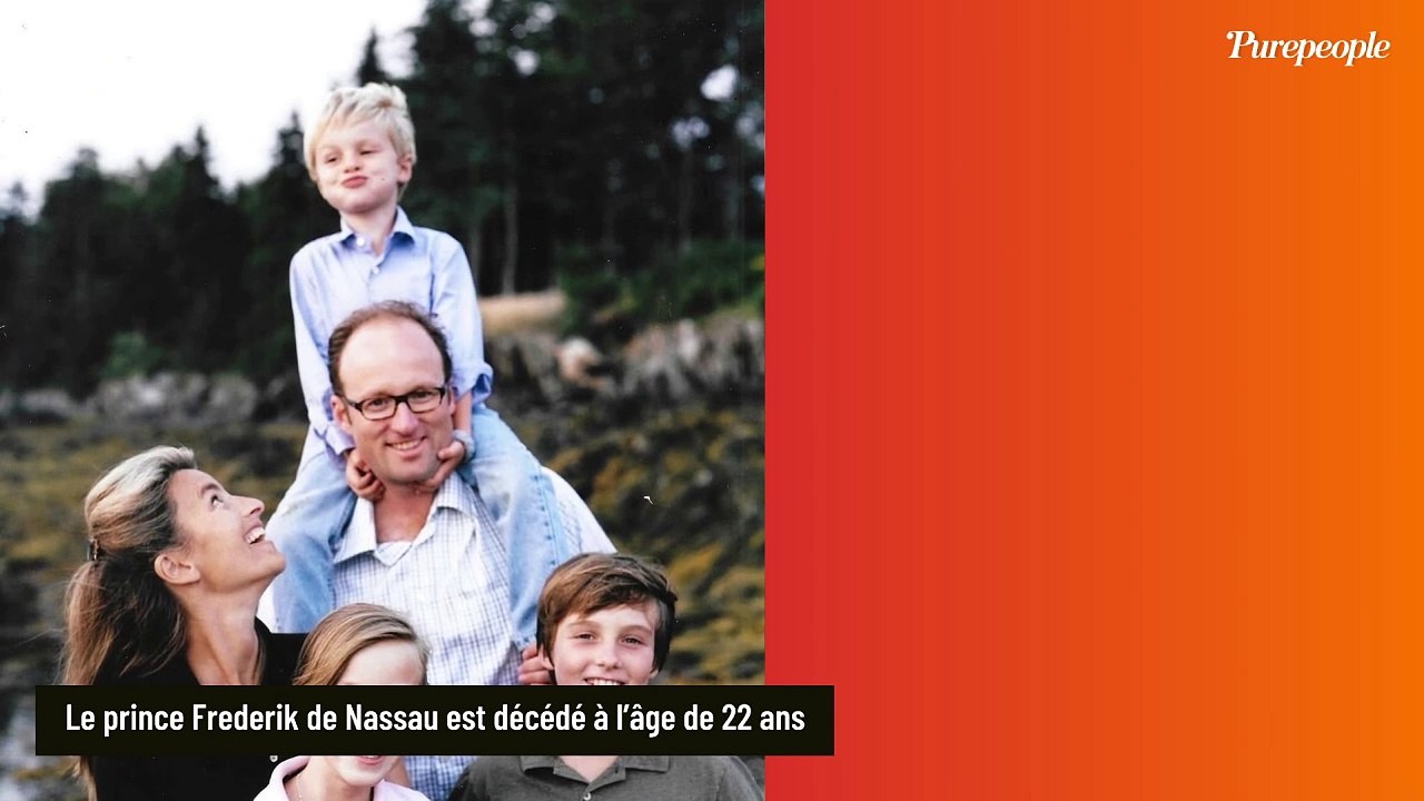 Le prince Frederik de Nassau nous a quittés à seulement 22 ans : son père dévoile ses derniers mots