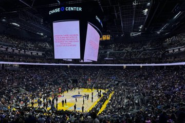 Confusion in Warriors-Pistons game as fire alarm goes off