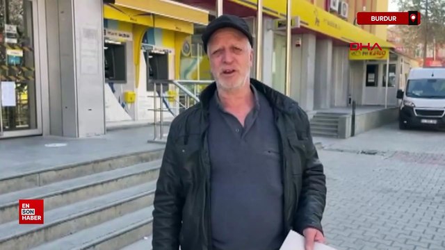 Burdur'da mahkemenin kira artış kararını protesto etmek için bisikletiyle yola çıktı