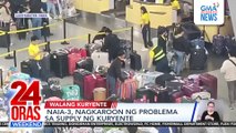 NAIA-3, nagkaroon ng problema sa supply ng kuryente | 24 Oras Weekend