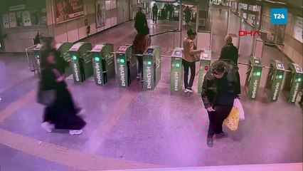 Ece Gürel'in metroya bindiği anların görüntüsü ortaya çıktı