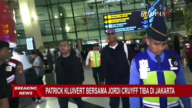 BREAKING NEWS! Kedatangan Pelatih Timnas Patrick Kluivert dan Jordi Cruyff di Indonesia