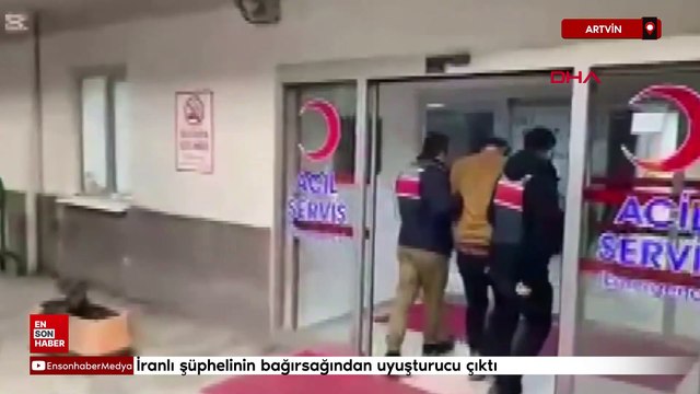 Artvin'de İranlı şüphelinin bağırsağından uyuşturucu çıktı