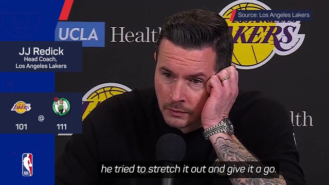 Redick confirms LeBron groin injury