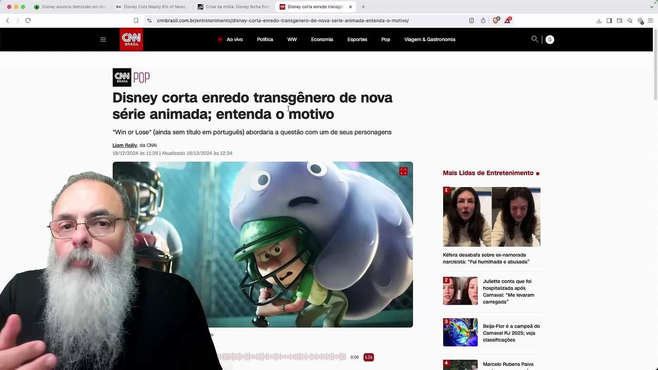 DISNEY demite 6% de SEUS FUNCIONÁRIOS da ÁREA de NOTÍCIAS e RETIRA PERSONAGEM TRANS de ANIMAÇÃO