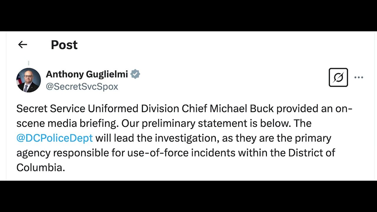 US Secret Service shoots armed man near White House