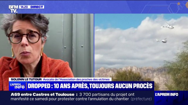 Dropped: l'avocate de l'Association des proches des victimes fait un point sur les poursuites judiciaires
