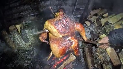 Forging a Knife & Survival Camping Alone in the Wilderness