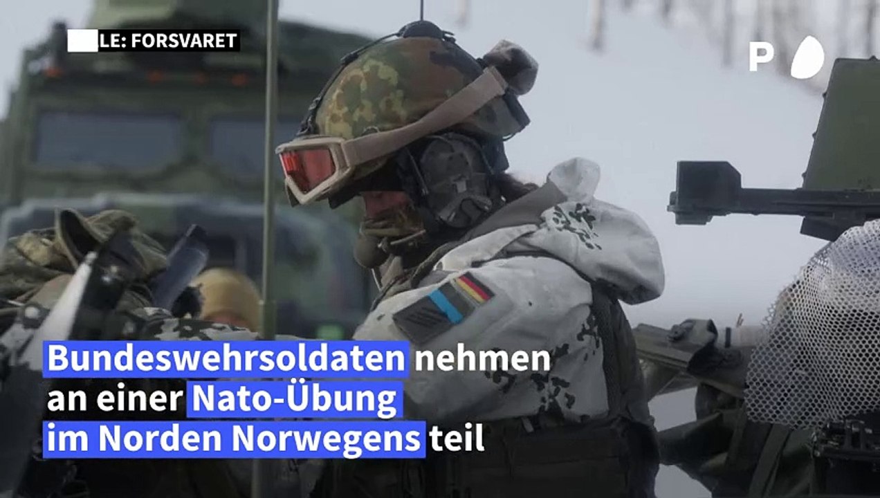 Bundeswehrsoldaten an Nato-Übung in Norwegen beteiligt