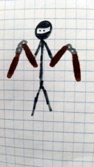 Ninja nero personaggi 6