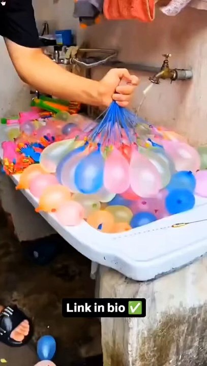 🎉 Holi Bunch Water Balloons | Fast-Fill for Non-Stop Fun! 🌈🎊