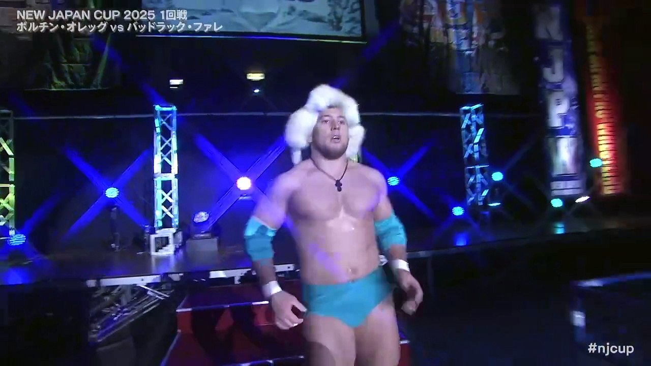 Oleg Boltin vs Bad Luck Fale - NEW JAPAN CUP 2025 1st round: NEW JAPAN CUP 2025 Night 2 (3/9/2025)