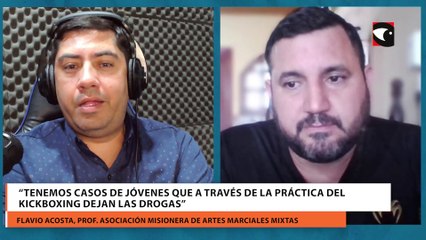 “Tenemos casos de jóvenes que a través de la práctica del kickboxing dejan las drogas”