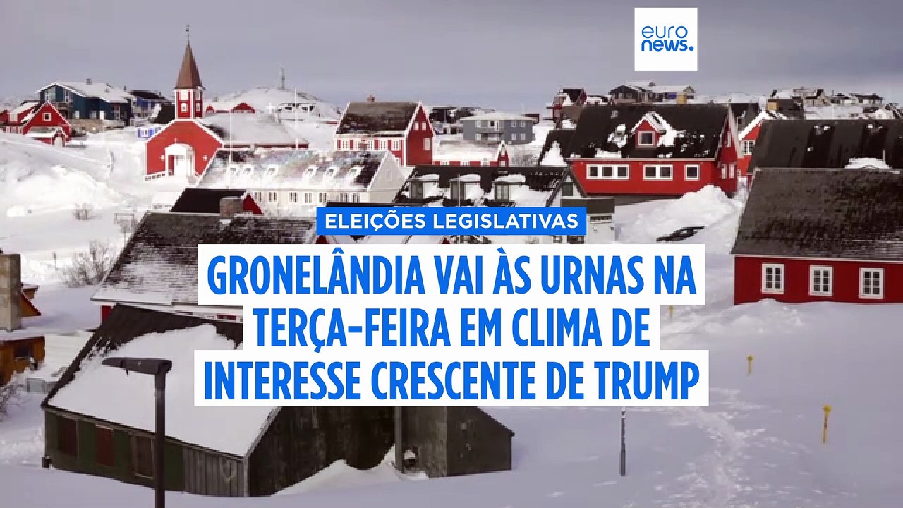 Pela primeira vez, o mundo estará de olhos postos nas eleições na Gronelândia
