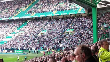Hibs Play at Celtic Park in Front of 7000 Fans