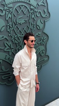 Vidéos - Photocall et front raw défilé Lacoste Collection Prêt-à-Porter Automne/Hiver 2025-2026 lors de la Fashion Week de Paris (PFW) @Florian Savina / Bestimage