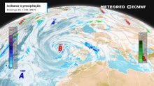 Uma nova tempestade atlântica chegará a Portugal na quarta-feira, 12 de março