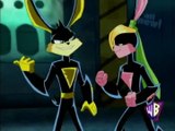 Loonatics Unleashed S01E01 Loonatics On Ice Ace Bunny And Lexi Bunny Scene (Kids' WB! Airing)