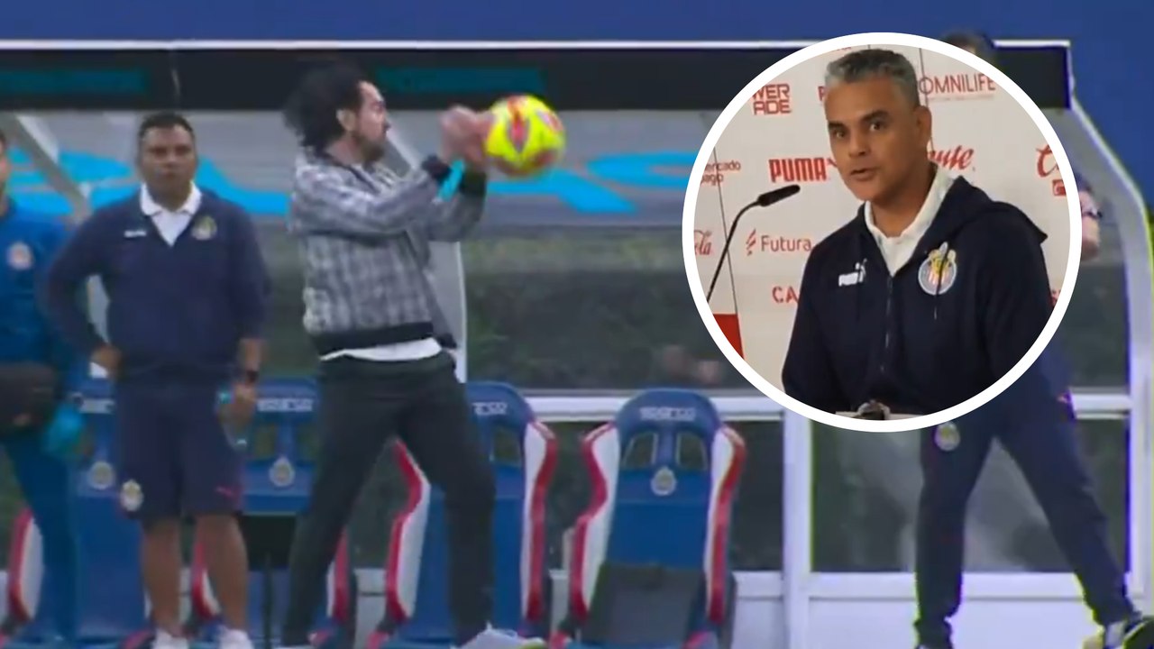 Auxiliar de Gerardo Espinoza exige respeto a América tras la expulsión del DT de Chivas