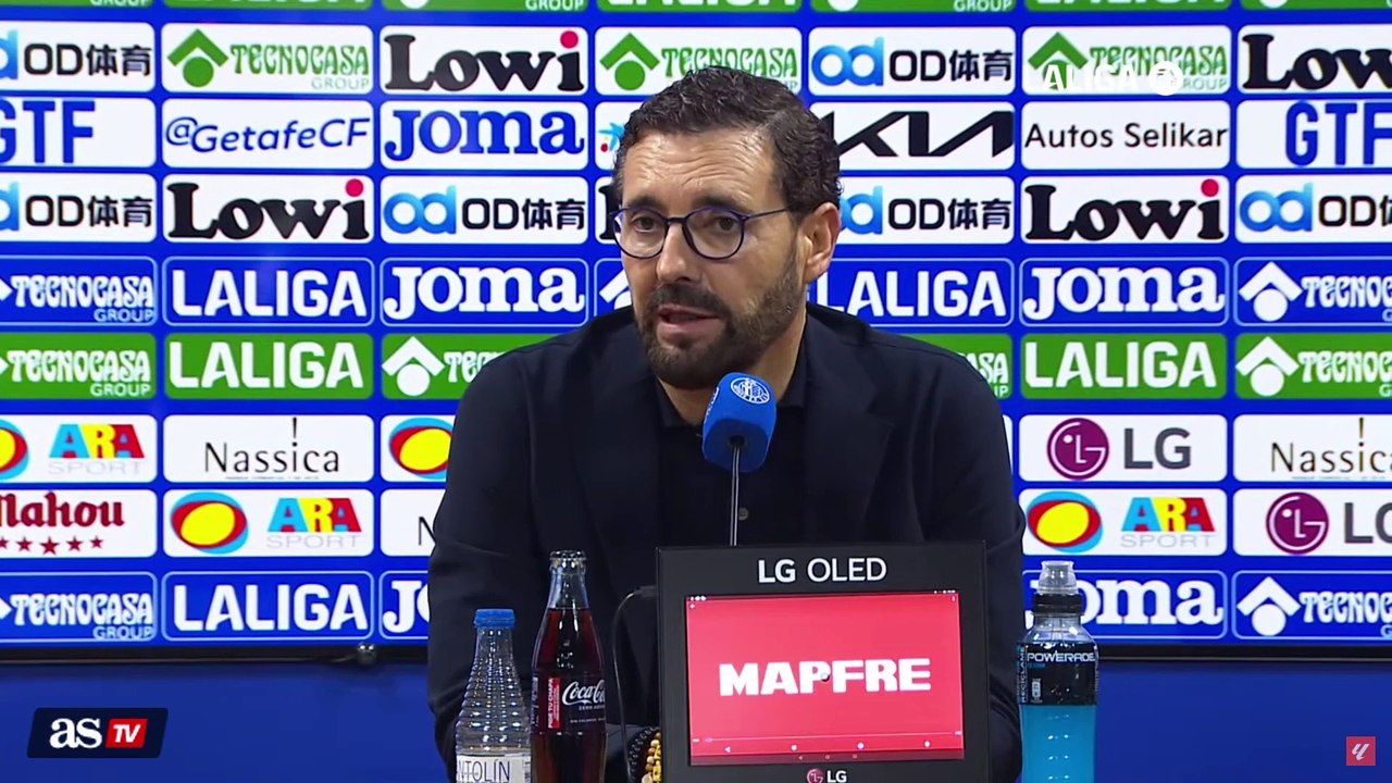 Rueda de prensa de José Bordalás, Getafe 2 - Atlético 1